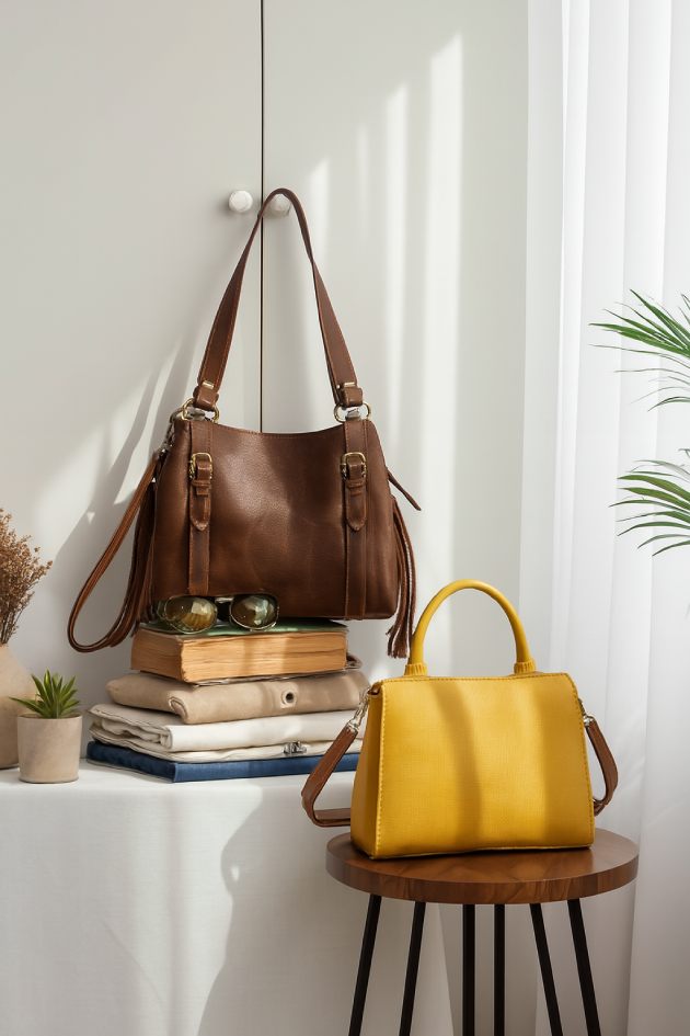 Slim Leather Briefcase