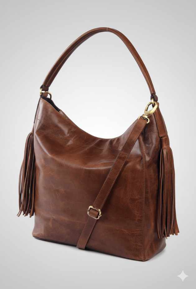 Leather Messenger Bag